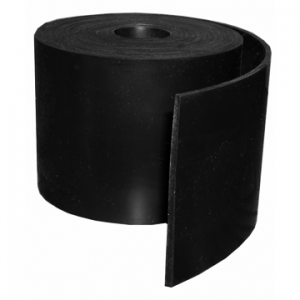 Silicone Engine Baffle Material, Black 3/32" Non-Reinforced